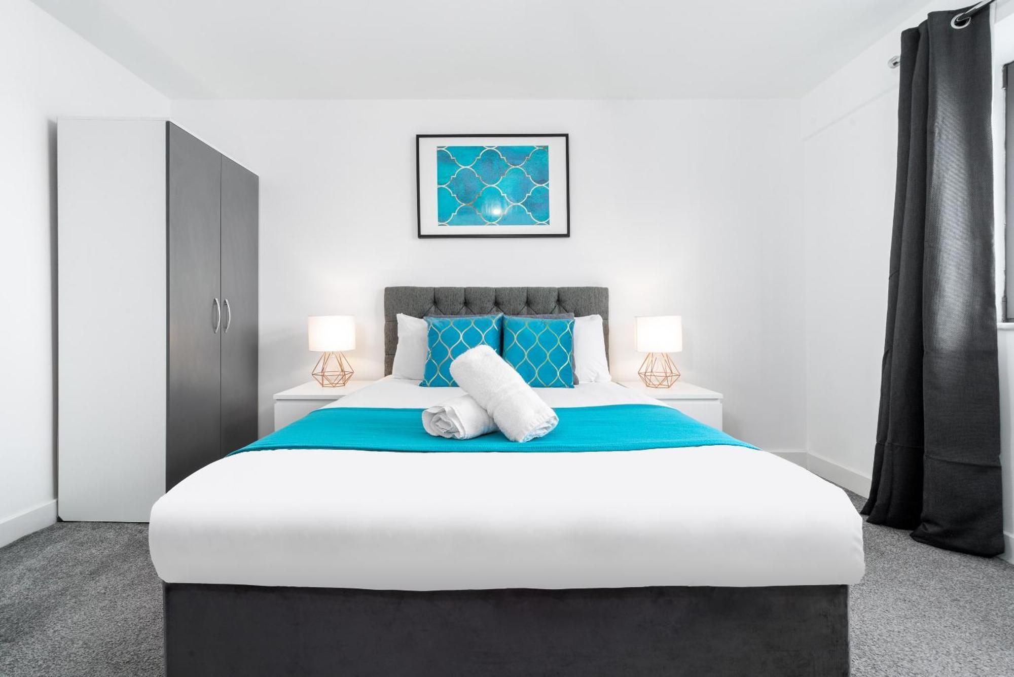 City Centre Apartment - Juliette Balcony - Fast Wifi 19A Бірмінгем Екстер'єр фото