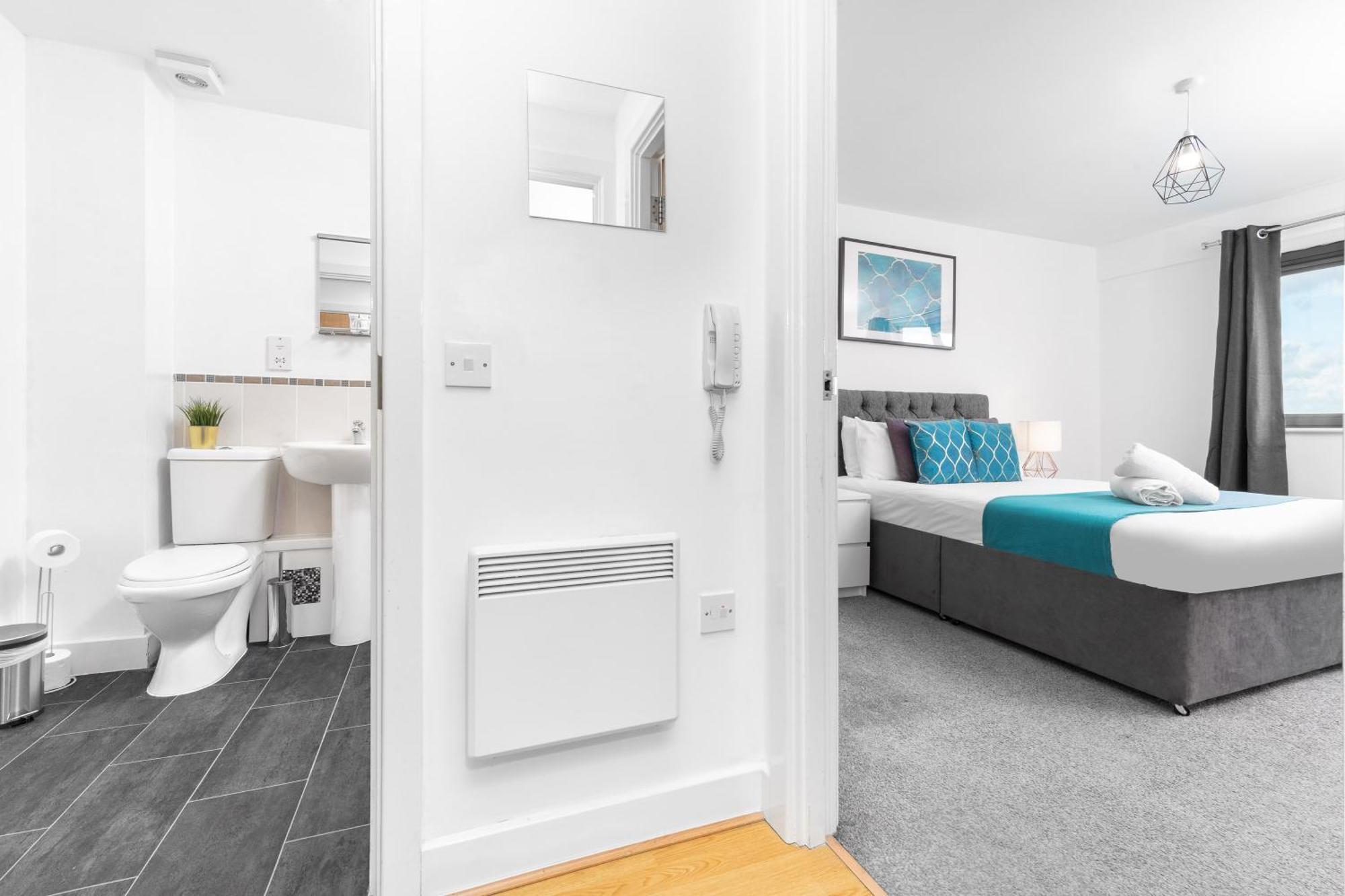 City Centre Apartment - Juliette Balcony - Fast Wifi 19A Бірмінгем Екстер'єр фото